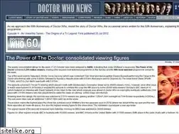 Sites similar to doctorwhonews.com
