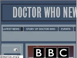 Sites similar to doctorwhonews.net