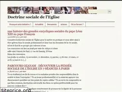 Sites similar to doctrinesocialeeglise.org