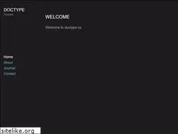 Sites similar to doctype.cx