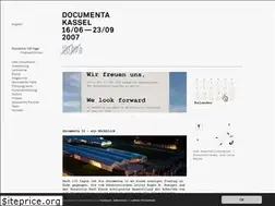 Sites similar to documenta12.de