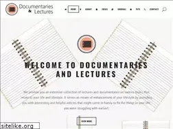 Sites similar to documentaries-lectures.com