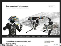 Sites similar to documentingperformance.com