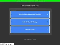 Sites similar to documentnation.com