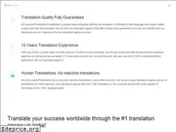 Sites similar to documentranslations.com