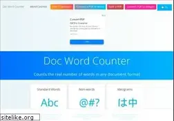 Sites similar to docwordcounter.com