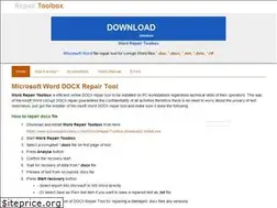 Sites similar to docxrepairtoolbox.com
