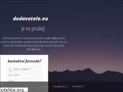 Sites similar to dodavatele.eu