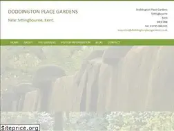 Sites similar to doddingtonplacegardens.co.uk