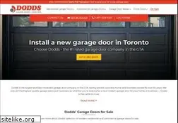 Sites similar to doddsdoors.com