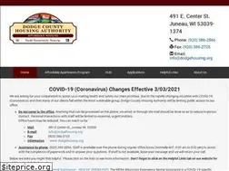 Sites similar to dodgecountyhousing.com