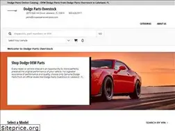 Sites similar to dodgepartsoverstock.com