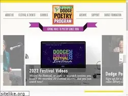 Sites similar to dodgepoetry.org