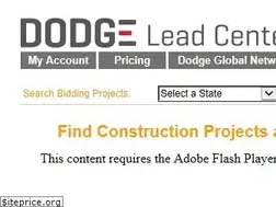 Sites similar to dodgeprojects.construction.com