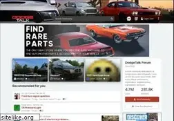 Sites similar to dodgetalk.com