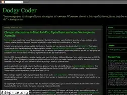 Sites similar to dodgycoder.net