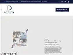 Sites similar to dodsonlegal.com