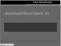 Sites similar to doemaarduurzaam.nl