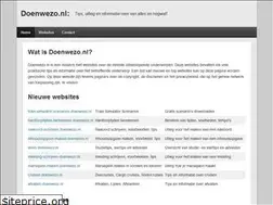 Sites similar to doenwezo.nl