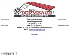 Sites similar to doermbach.de