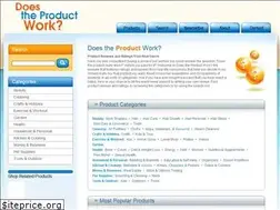 Sites similar to does-the-product-work.com