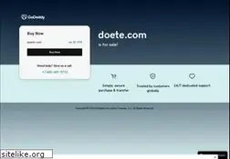 Sites similar to doete.com
