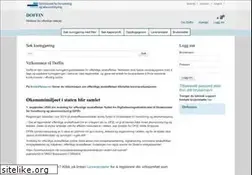 Sites similar to doffin.no