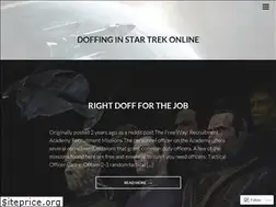 Sites similar to doffing.wordpress.com