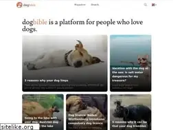 Sites similar to dogbible.com