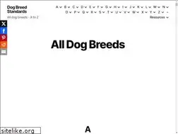 Sites similar to dogbreedstandards.com
