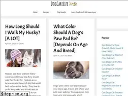 Sites similar to dogcarelife.com