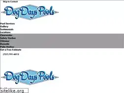 Sites similar to dogdayspools.com