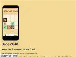 Sites similar to doge2048.app