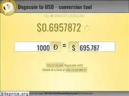 Sites similar to dogecointousd.com