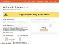 Sites similar to dogefaucet.com