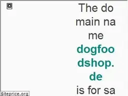 Sites similar to dogfoodshop.de