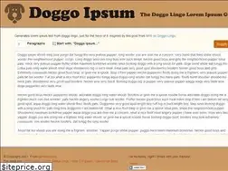 Sites similar to doggoipsum.com