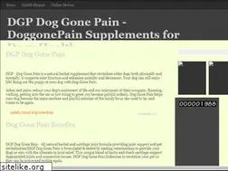Sites similar to doggonepain.blogspot.com
