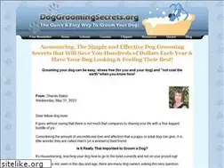 Sites similar to doggroomingsecrets.org
