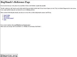 Sites similar to dogmanjr.com