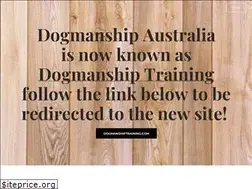 Sites similar to dogmanshipaustralia.com.au