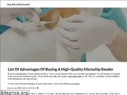 Sites similar to dogmicrochipreader.simplesite.com
