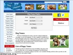 Sites similar to dognamed.com