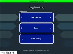 Sites similar to dogplanet.org