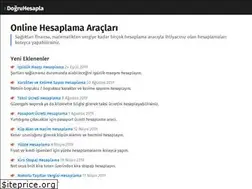 Sites similar to dogruhesapla.com