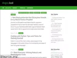 Sites similar to dogrukod.com