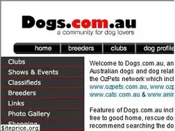 Sites similar to dogs.com.au