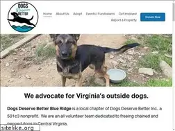 Sites similar to dogsdeservebetterblueridge.org