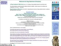 Sites similar to dogseminarsdirectory.com
