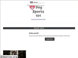 Sites similar to dogsports101.com